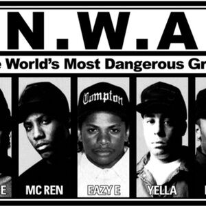 N.W.A Poster Aprox Size 24x36 Inches